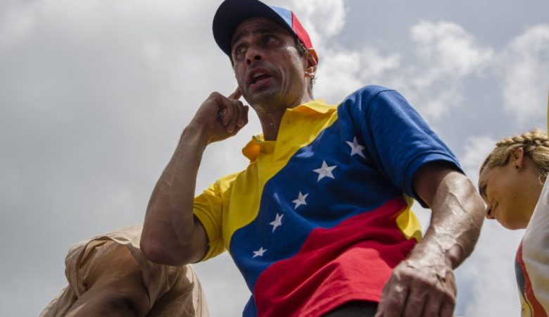Henrique Capriles: "Urge una solución política negociada en Venezuela"